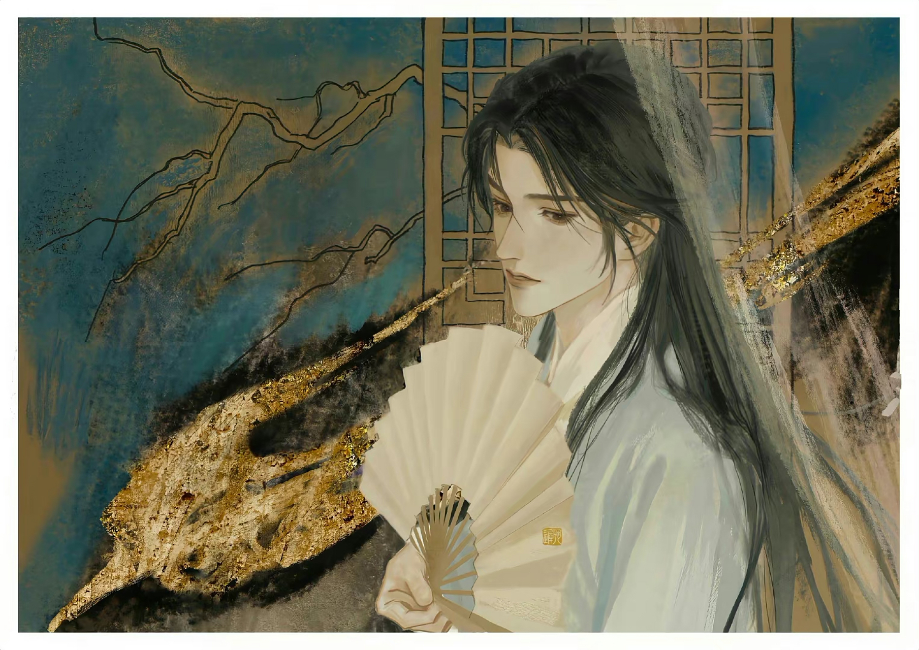 「我就生了这么一双含情眼啊」#将进酒# #沈兰舟#   图源来自lof:夙迟