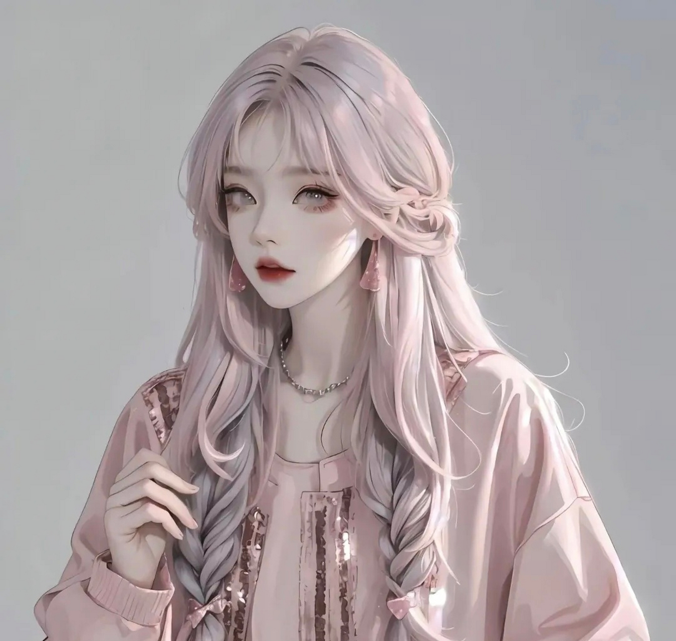 国风元素时尚学姐秋装搭配头像