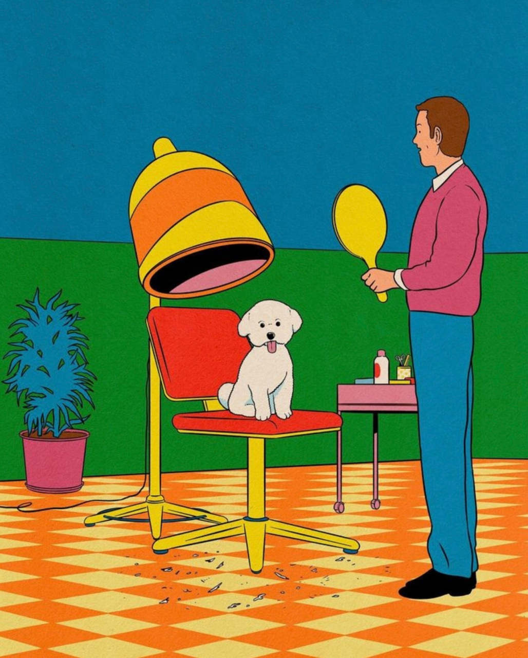 插画师 simon bailly  #绘画欣赏