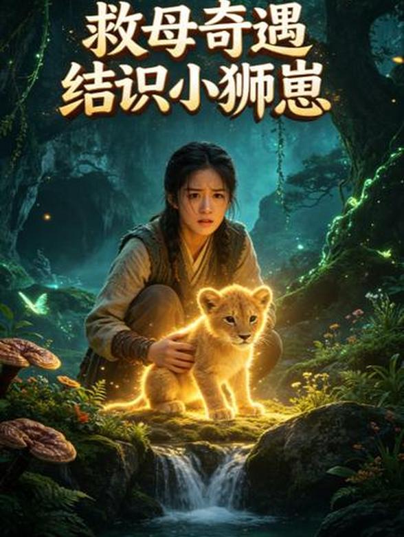 救母奇遇结识小狮崽