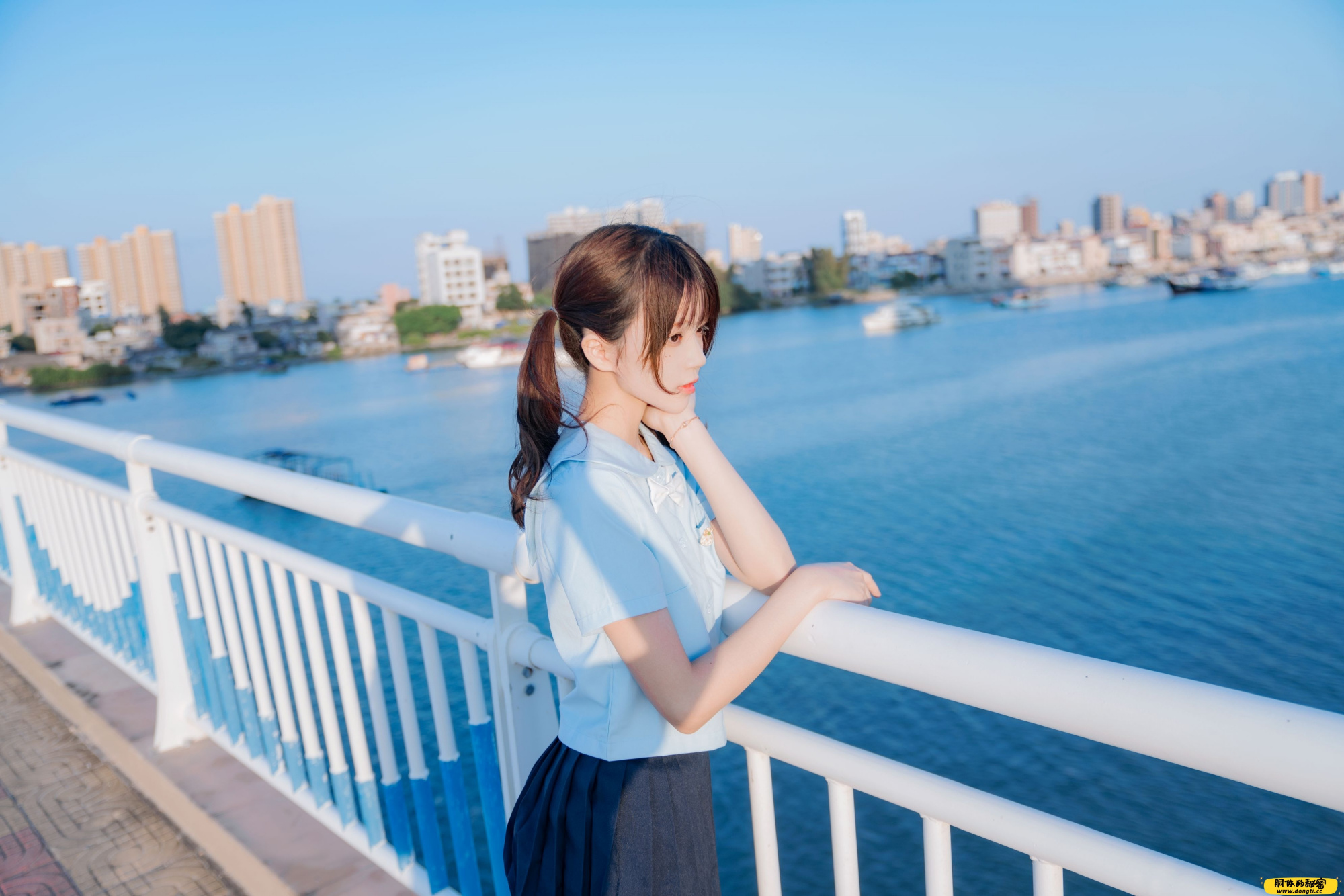 图片[17]-桜桃喵 – 蔚蓝 33P607MB-福利虾虾