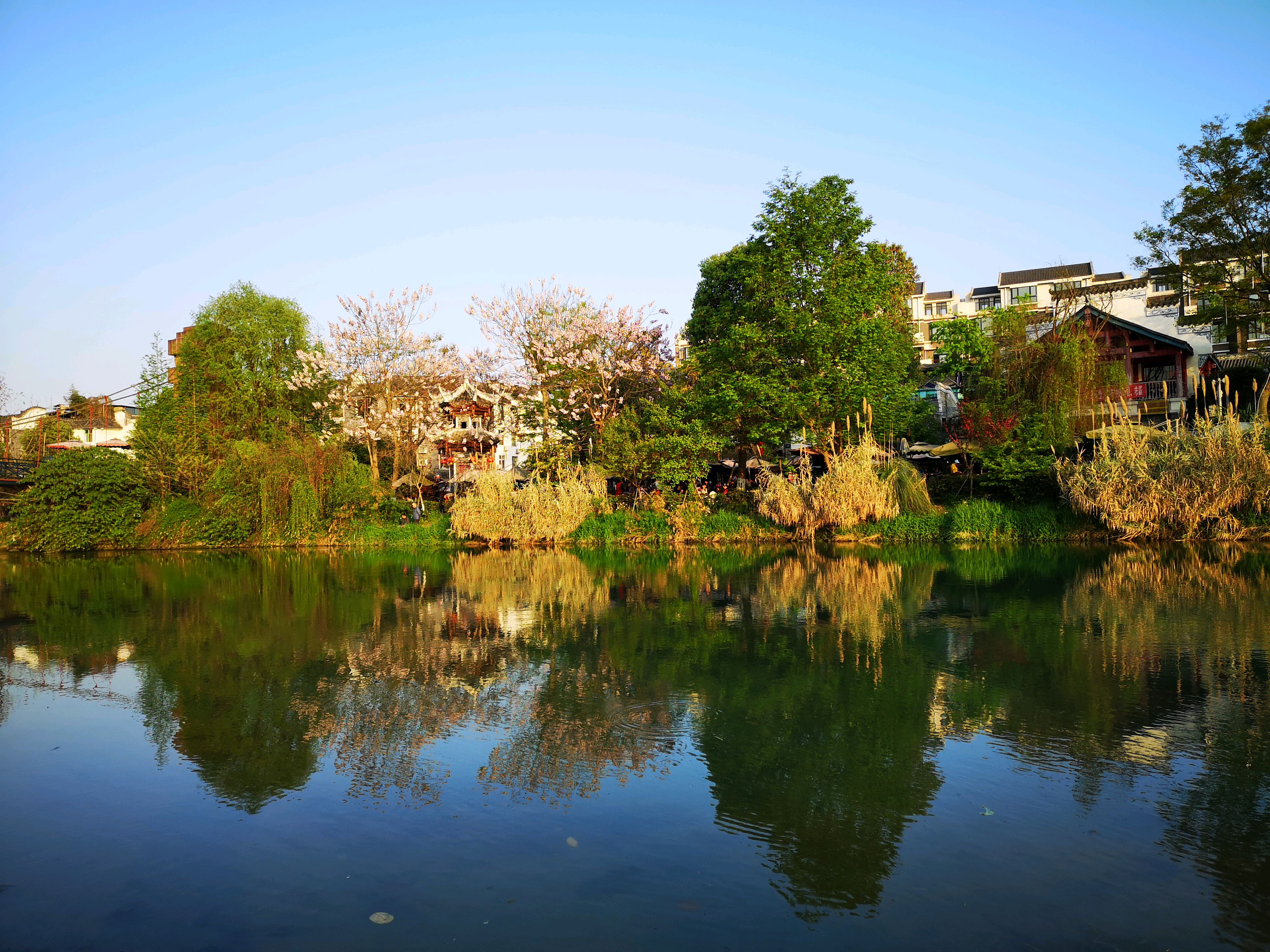 三道堰风景图片图片