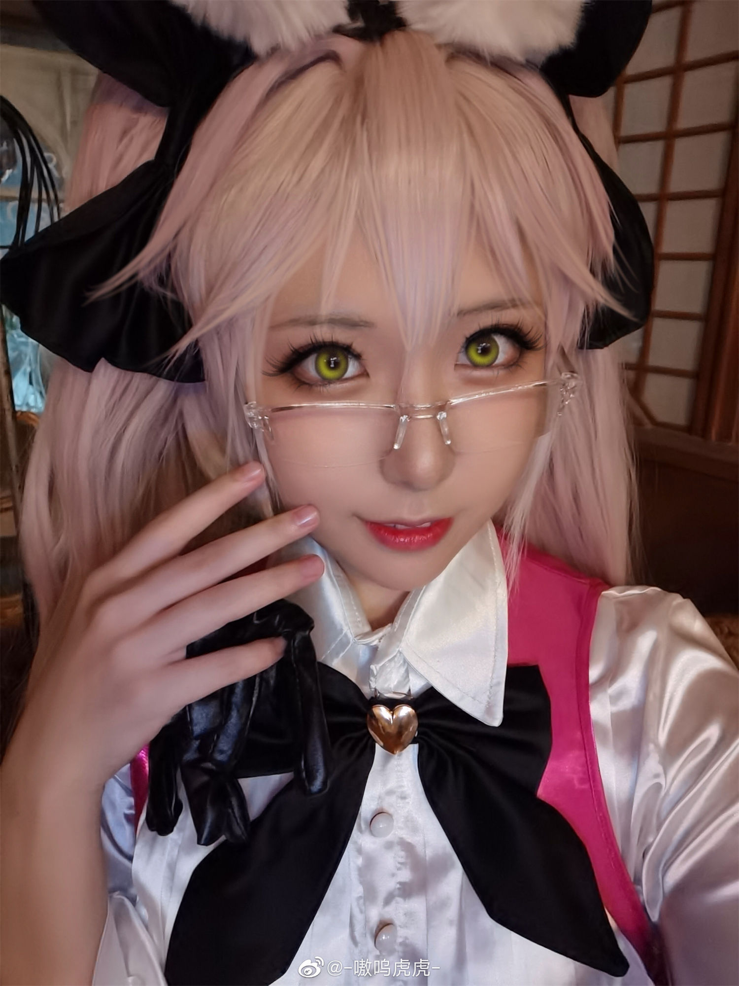 微博嗷呜虎虎特刊欣赏，wink直直深入我心