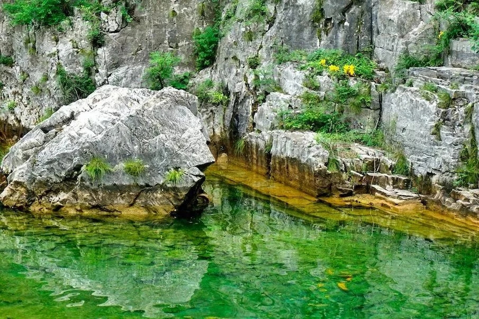河南焦作修武县的净影寺地处峡谷之中,峡谷即为净影大峡谷.