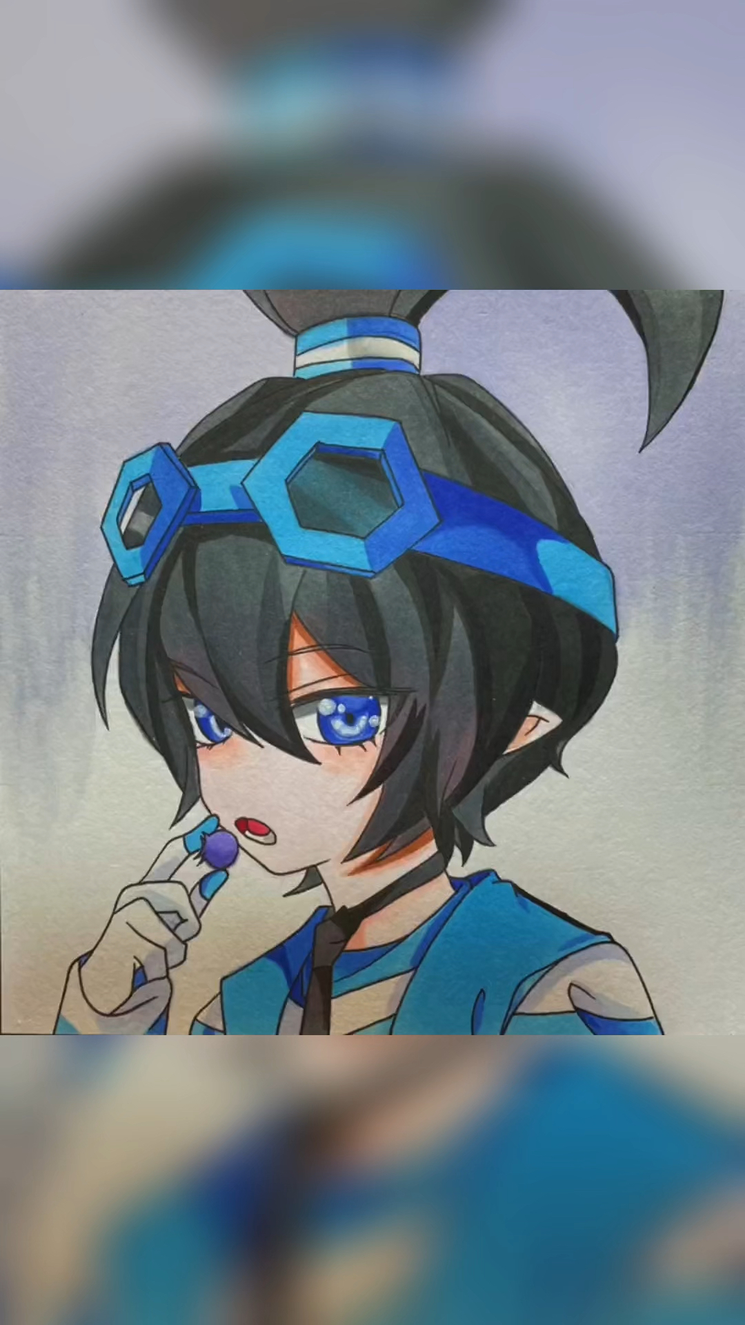 手绘动漫凹凸世界,埃米