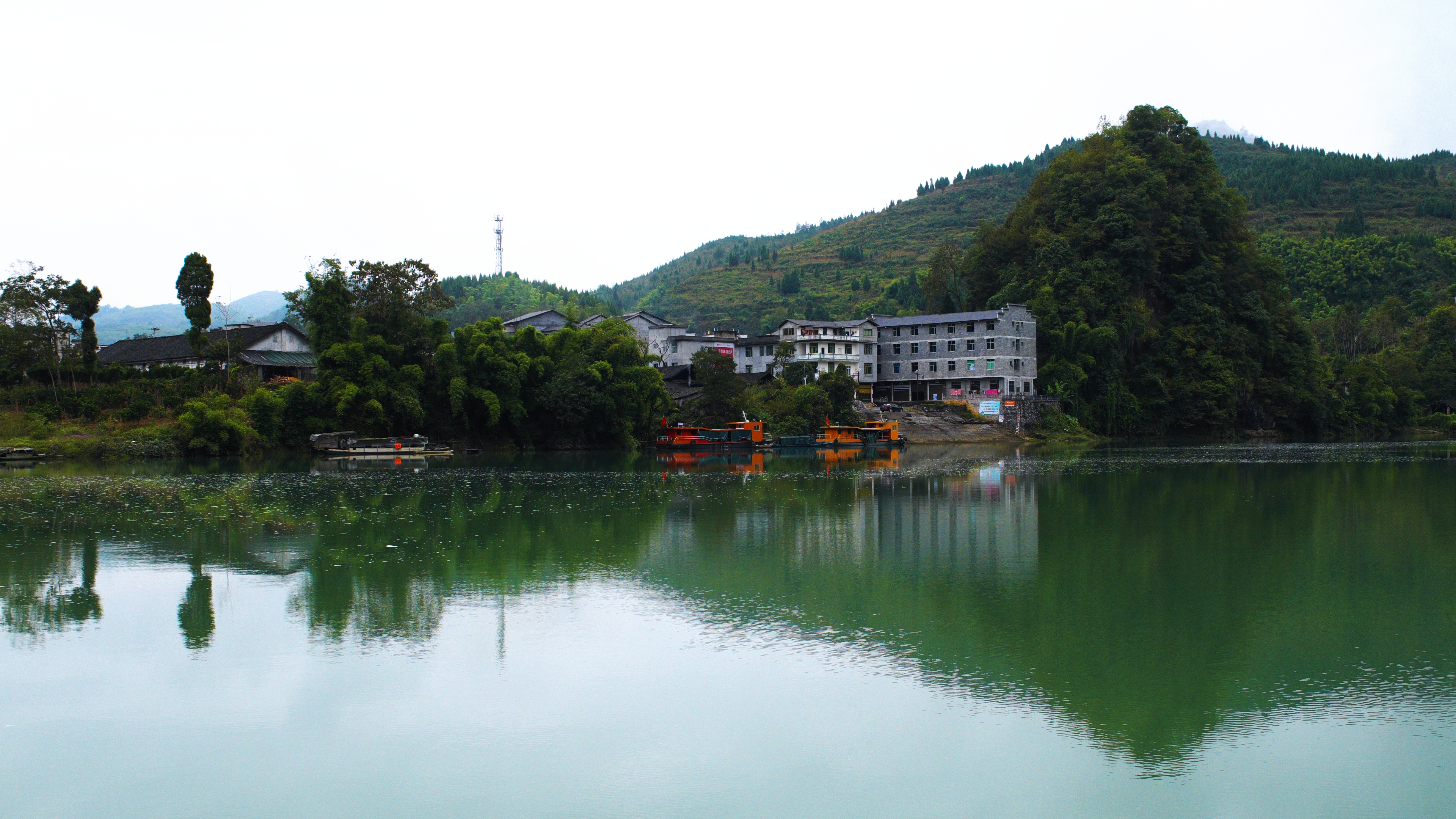 重庆酉阳后溪古镇风光