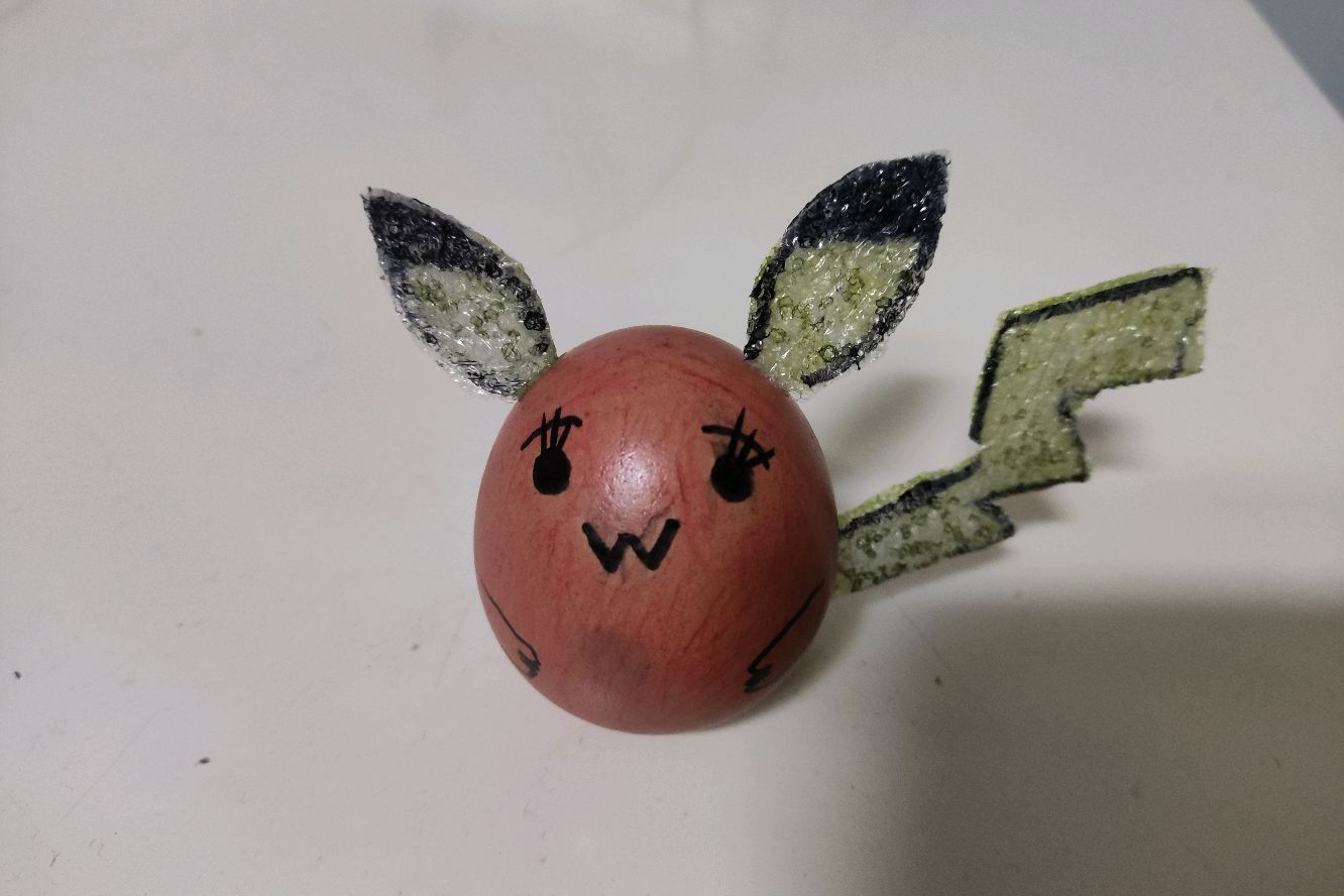 废物利用鸡蛋壳秒变漂亮娃娃