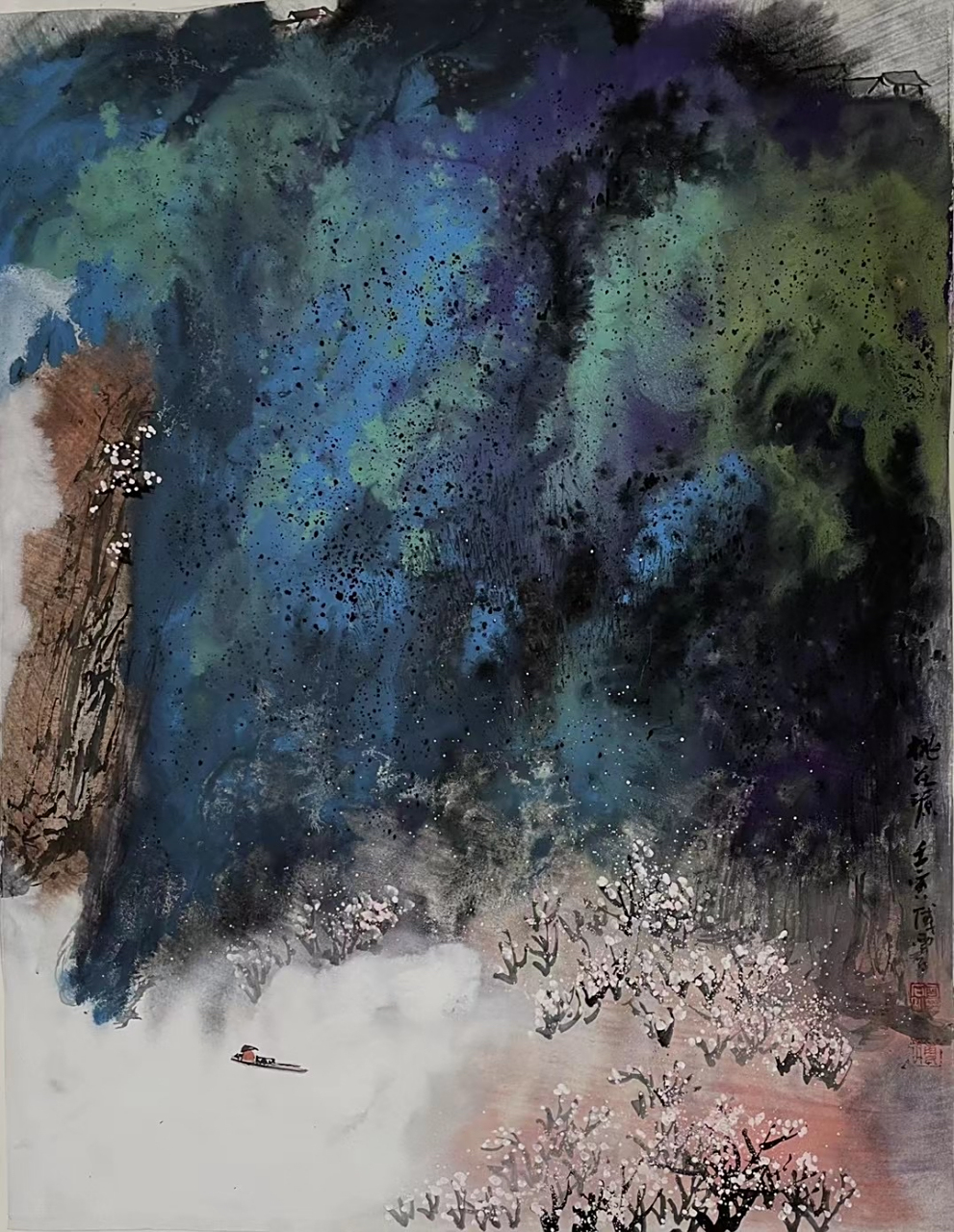 著名画家傅云石精品力作 艺惠藏推荐艺术家傅云石精品力作高清图片