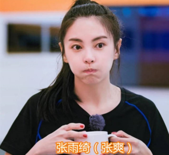 张雨绮原名叫张爽?乘风破浪的姐姐原名