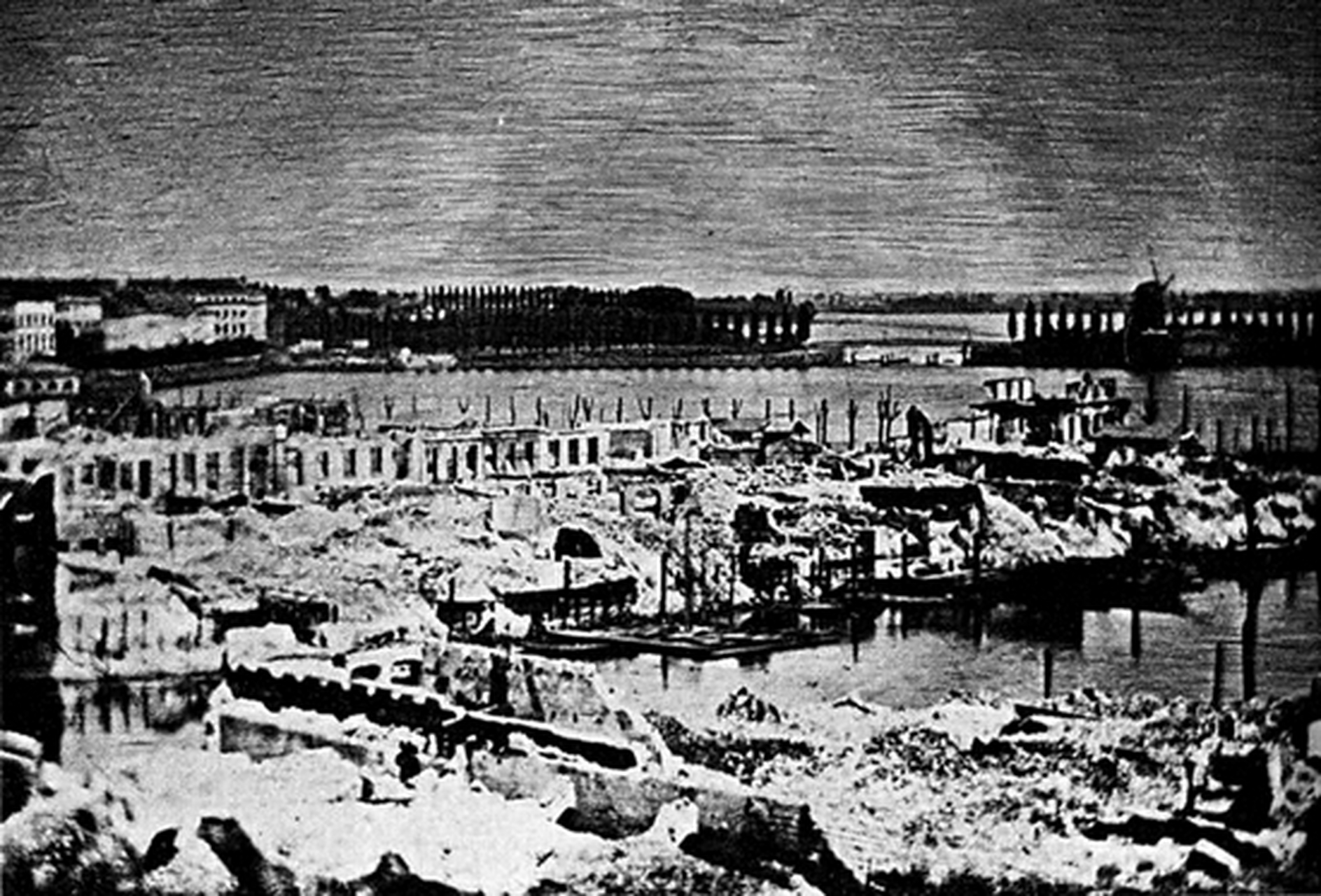 史上第一张新闻照片.1842年5月5日.