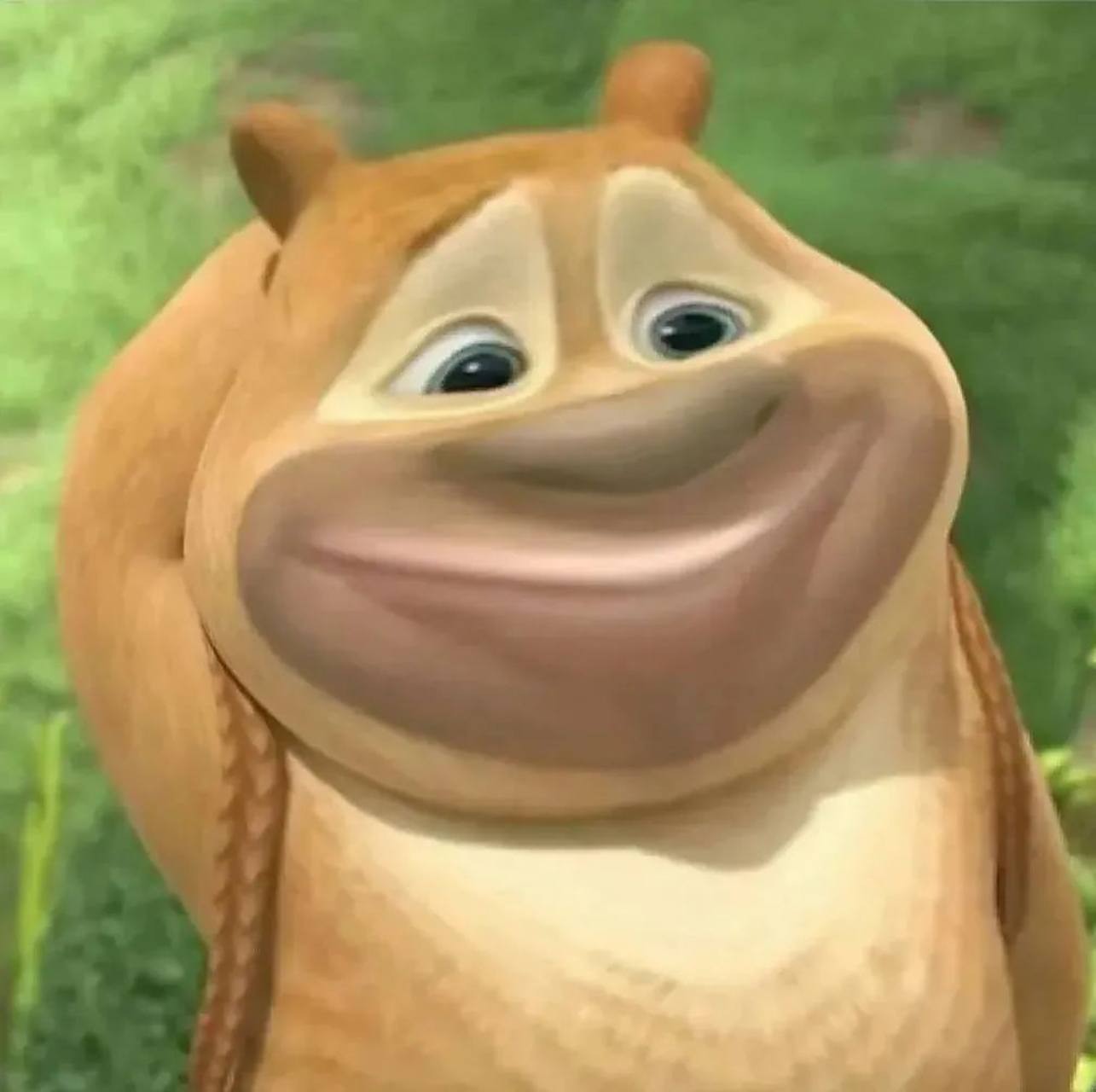 表情包# #逗你玩呢# 忧伤的熊二