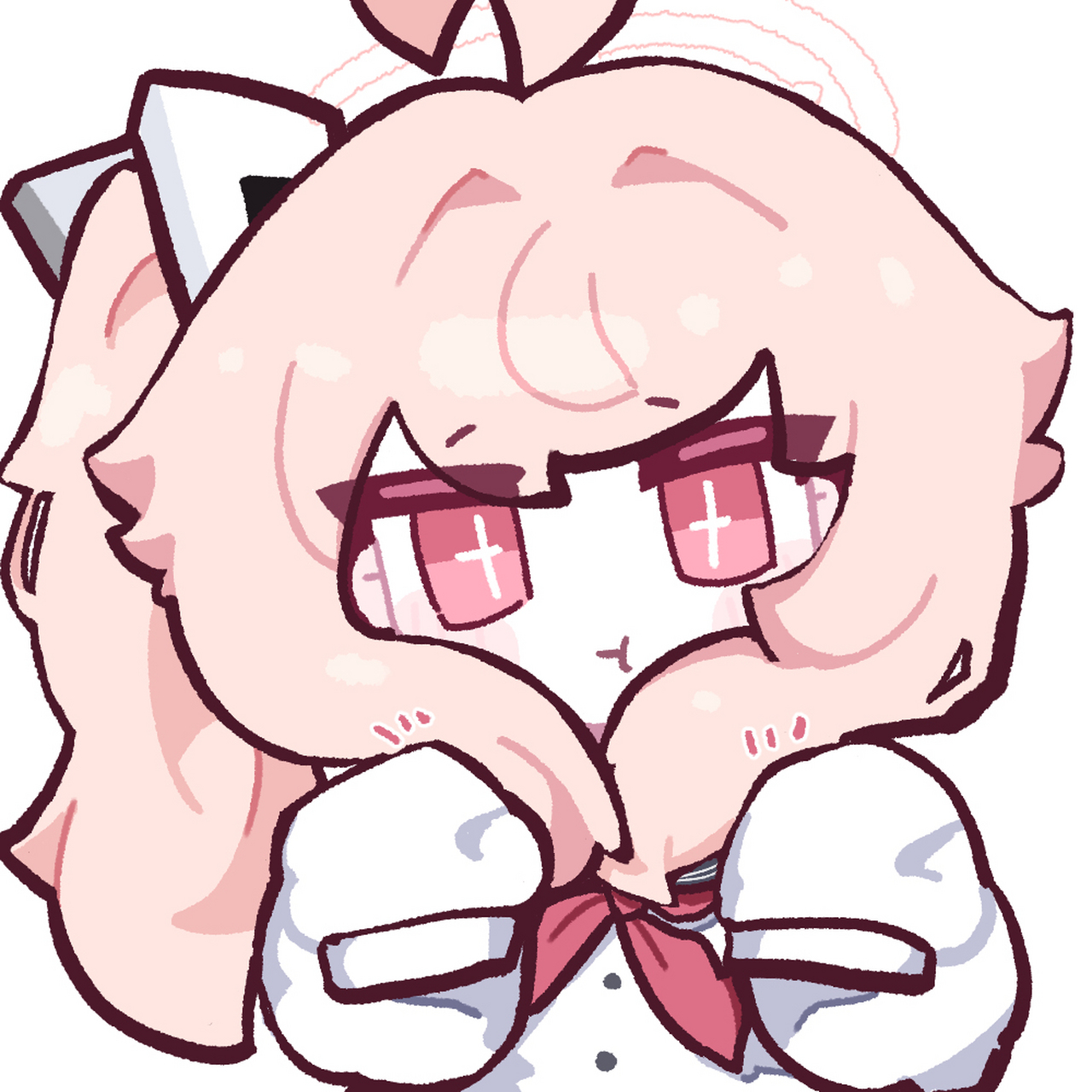 有喜欢这种画风的吗 画师:amedrama #碧蓝档案