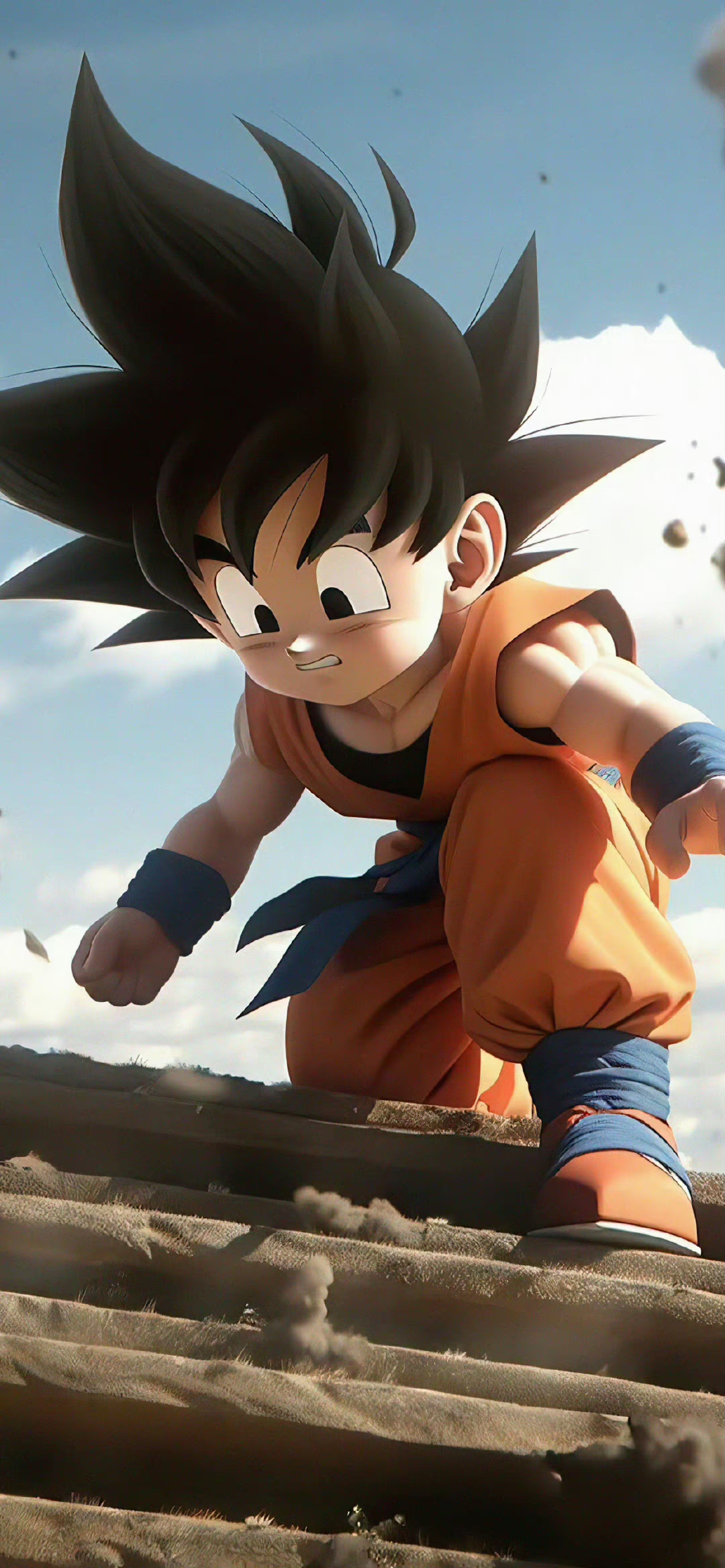 龙珠的赛亚人孙悟空4k高清壁纸