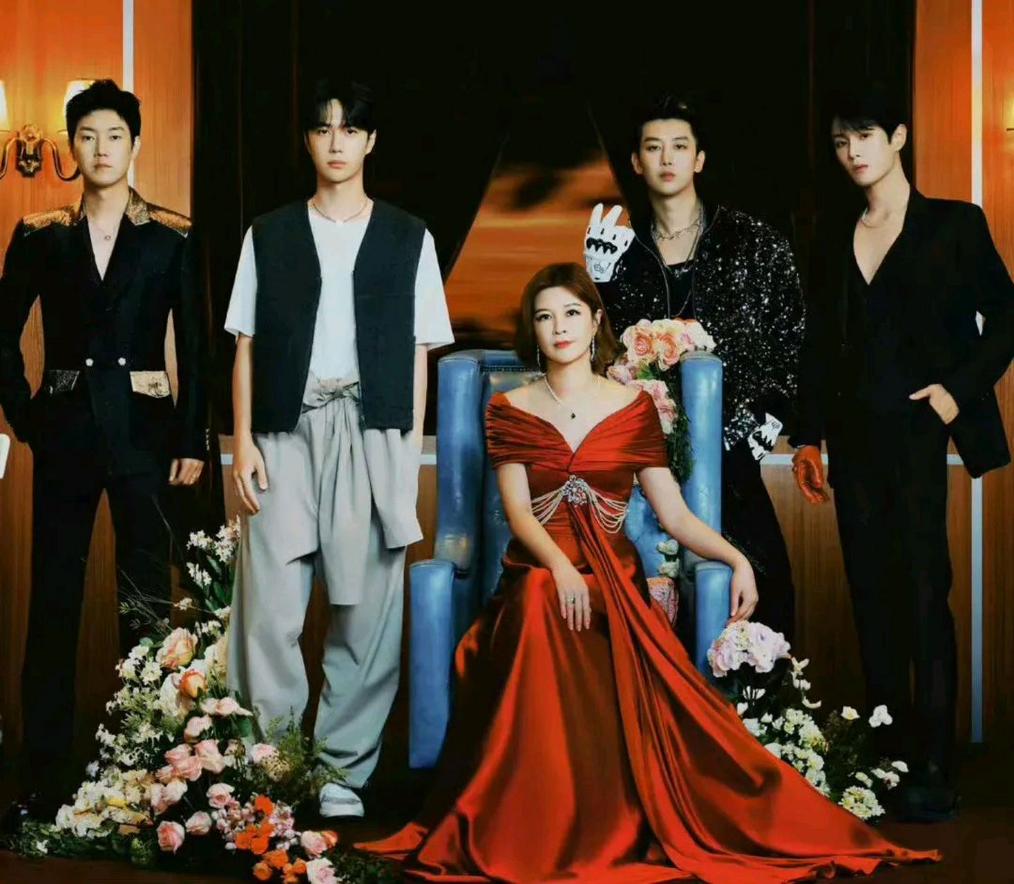 乐华2023全家福大合影,好多人啊