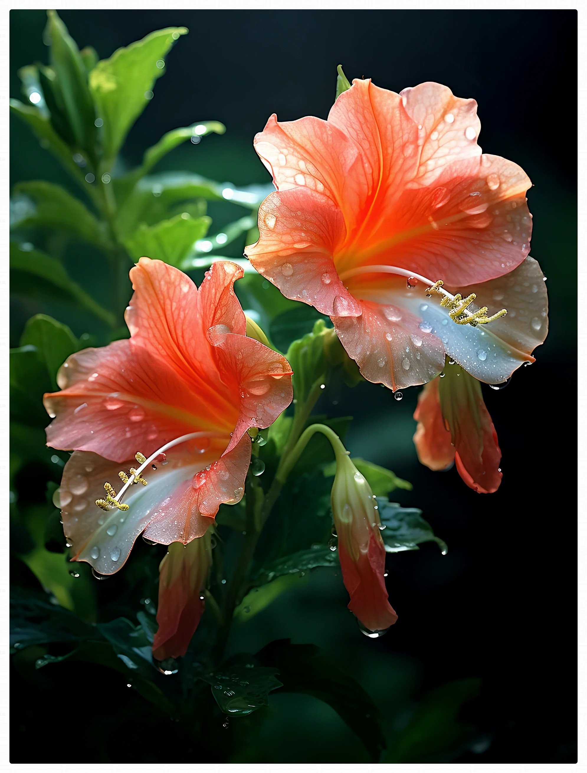 清晨的雨露花草图片图片