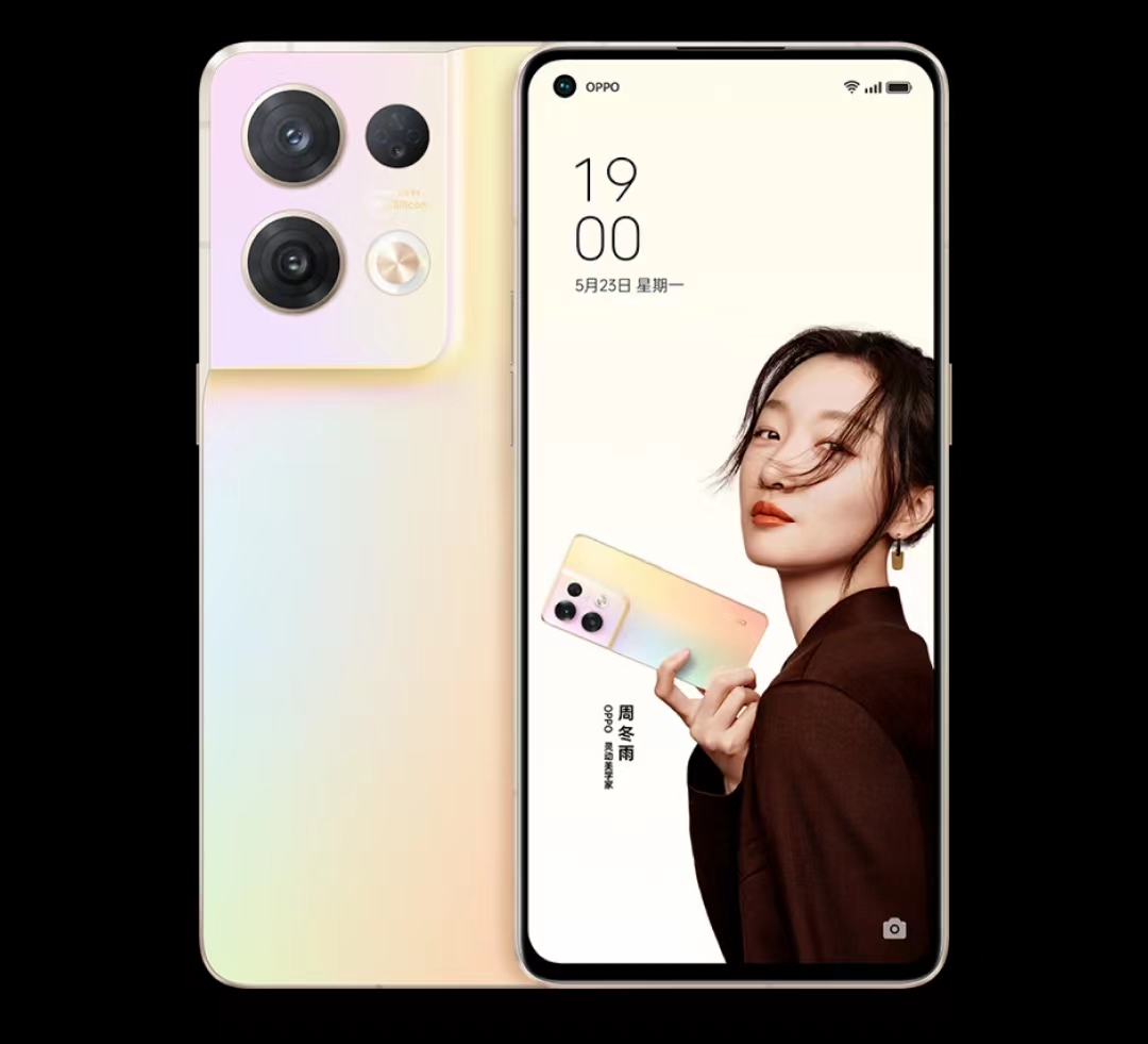 oppo reno8pro外观已公布,双芯人像旗舰再发力