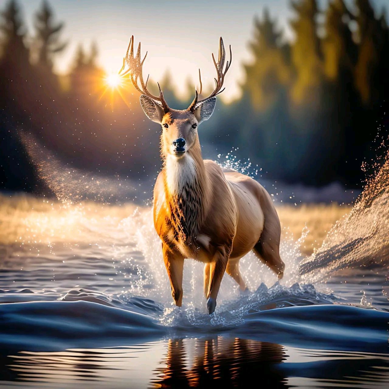 当你刷到这神鹿时,说明你正鸿运当头,衷心祝福各位老板,一鹿平安,一鹿