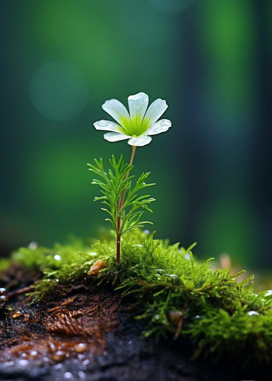 一枝独秀的小花花