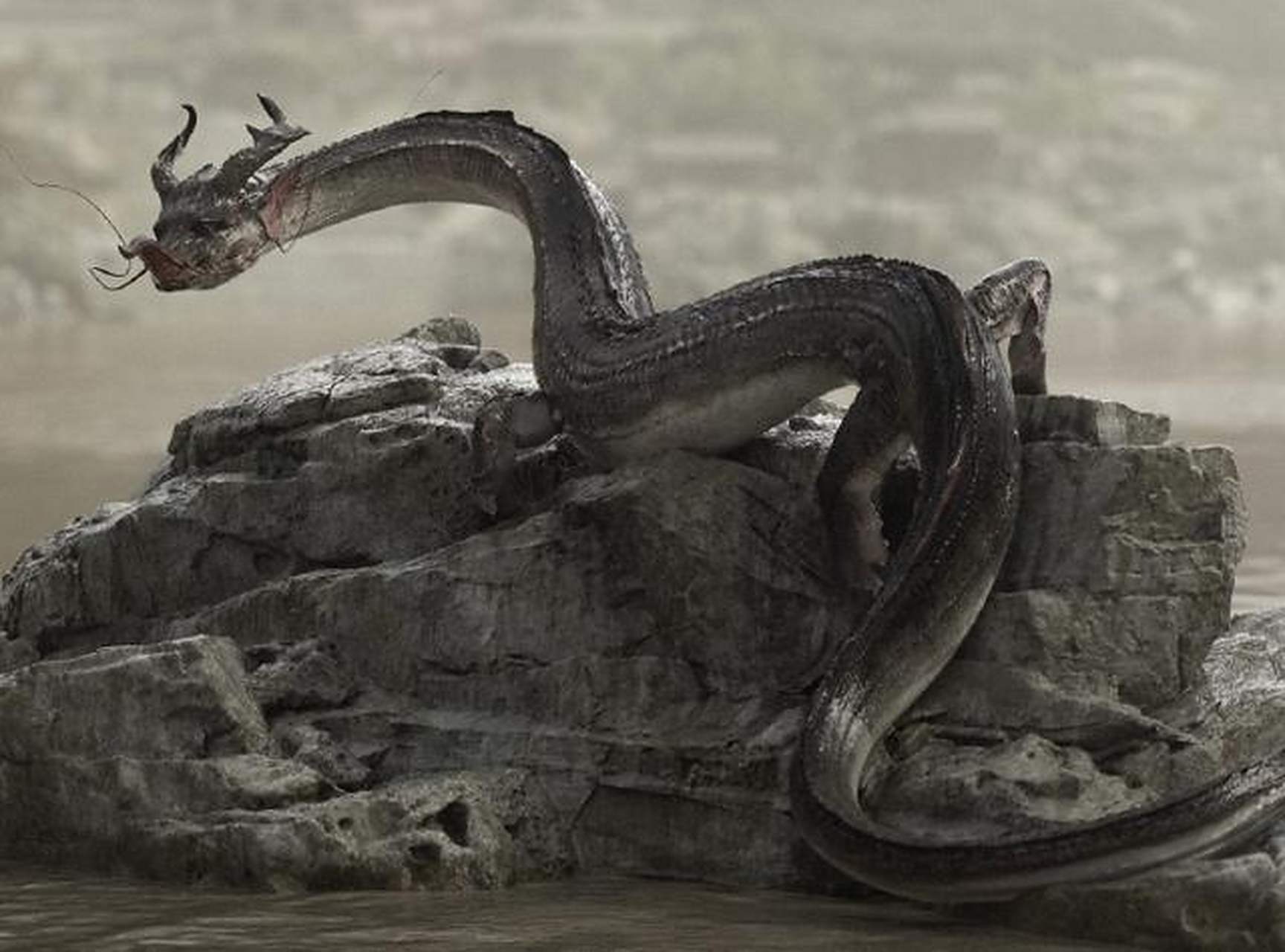 蛟和龙之间关系密切,它们都同属于龙类,在古代神话传说中,蛟是一类能