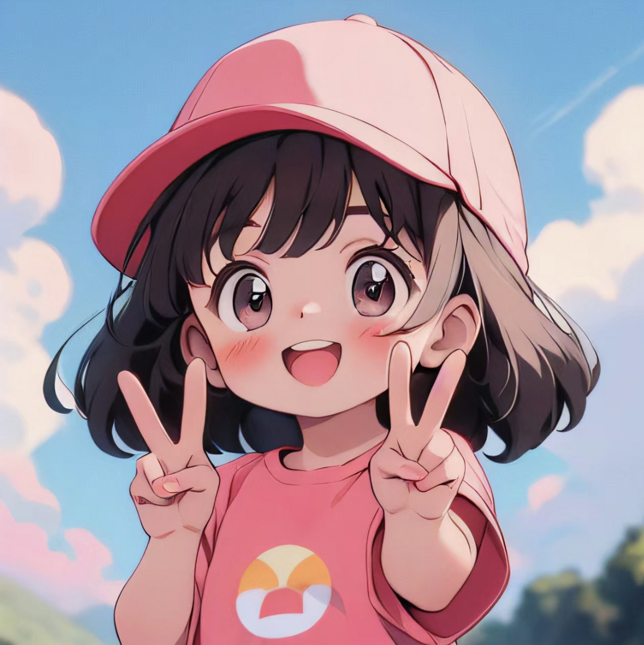 加油小可爱!每天都元气满满#头像# #动漫##九月创作激励计划