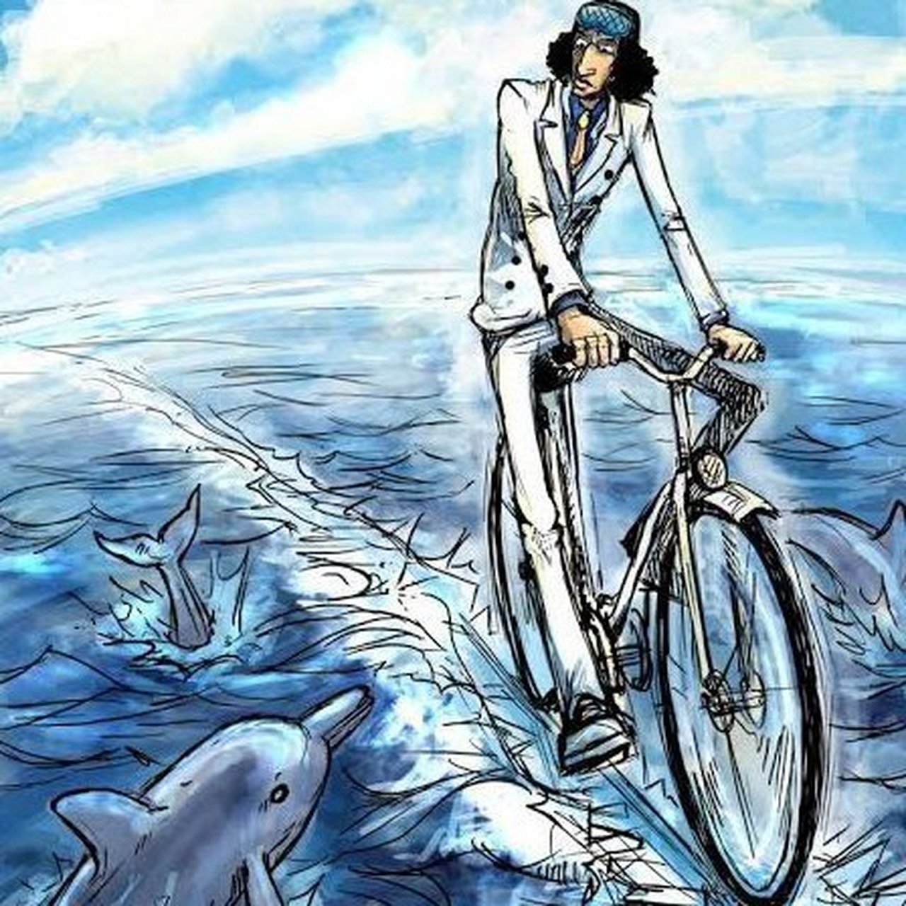 章鱼哥版青雉老大,毫无违和感 #海贼王