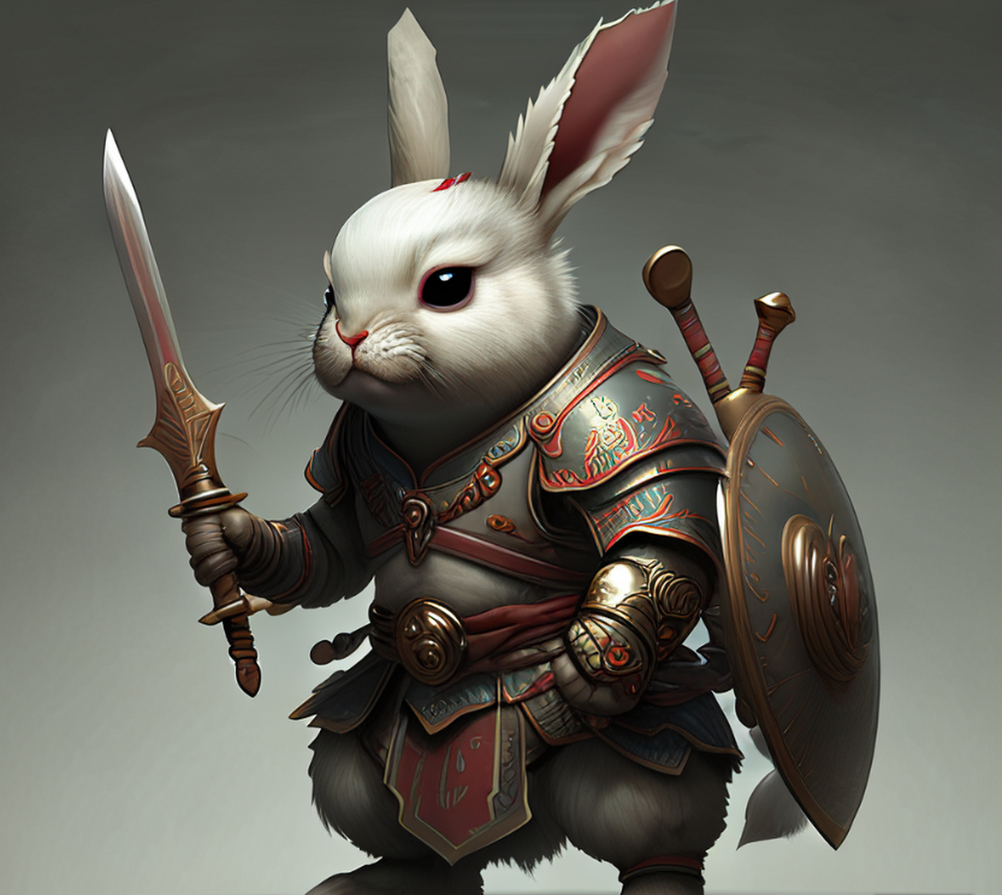 战斗兔子头像图片