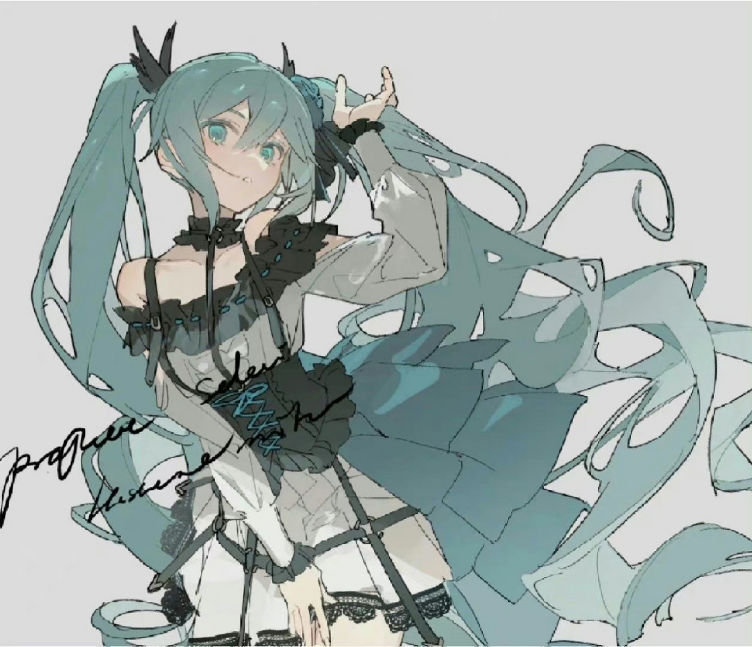 tony原画初音图片