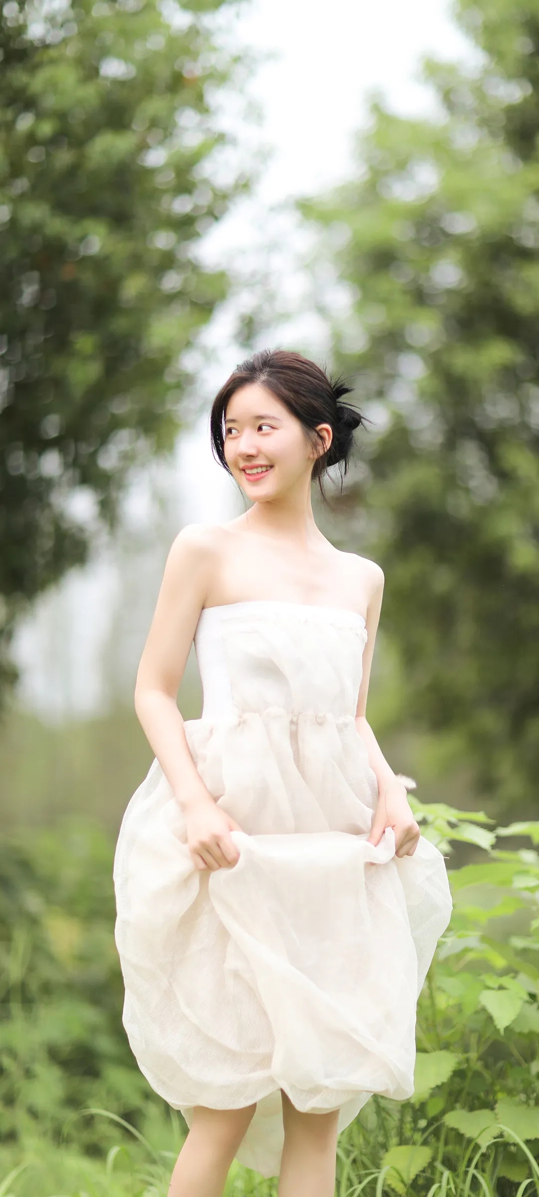 赵露思全面屏手机壁纸