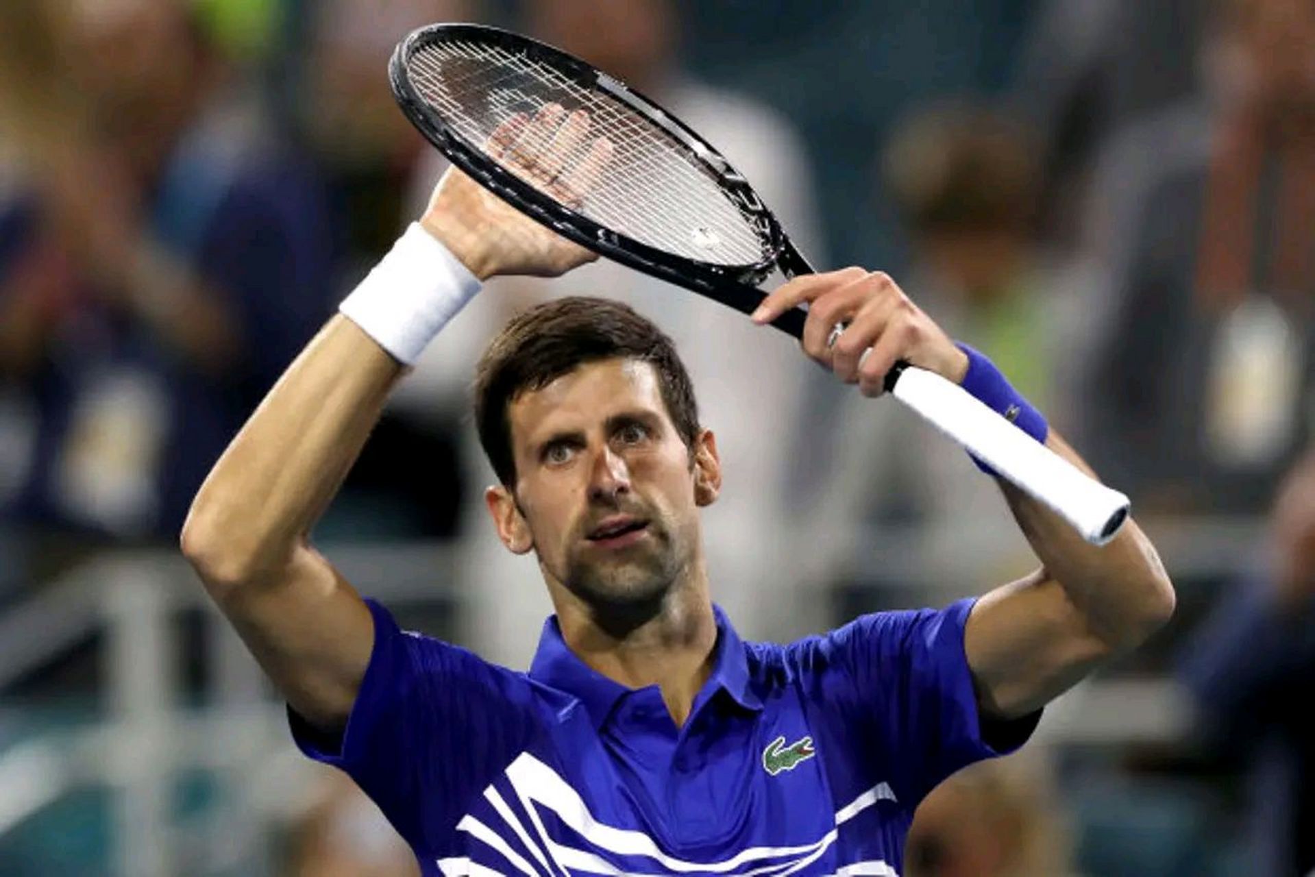 塞尔维亚网球明星诺瓦克·德约科维奇因疲劳而被迫退出国家银行公开赛