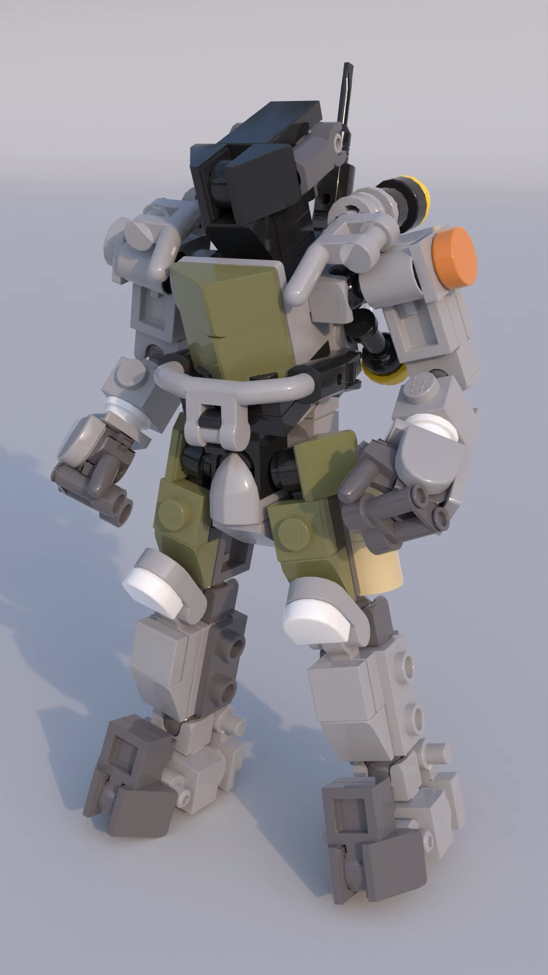 小型的乐高机甲