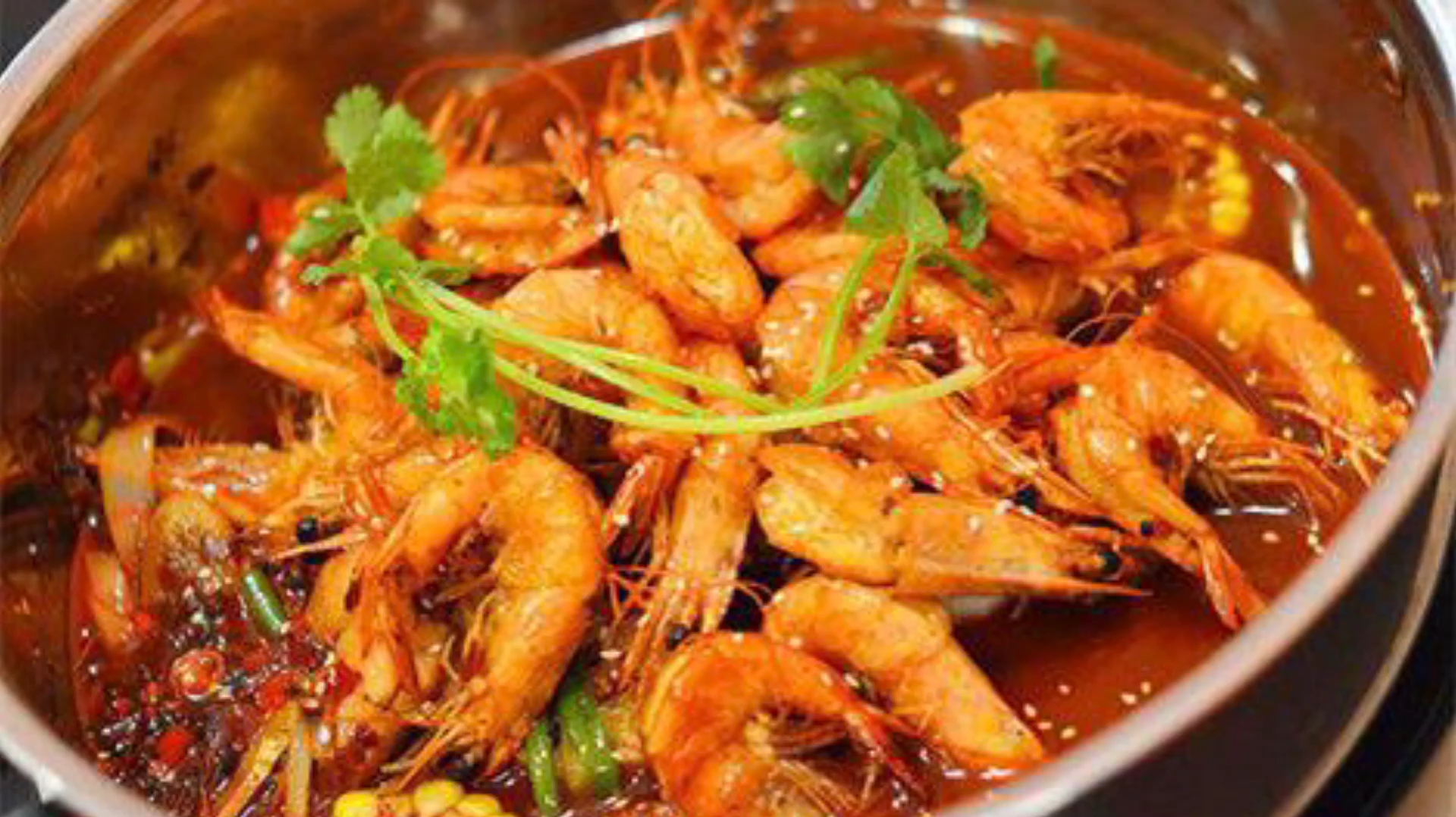 川菜厨师长分享香辣虾锅详细教程和酱料配方,开店都可以用