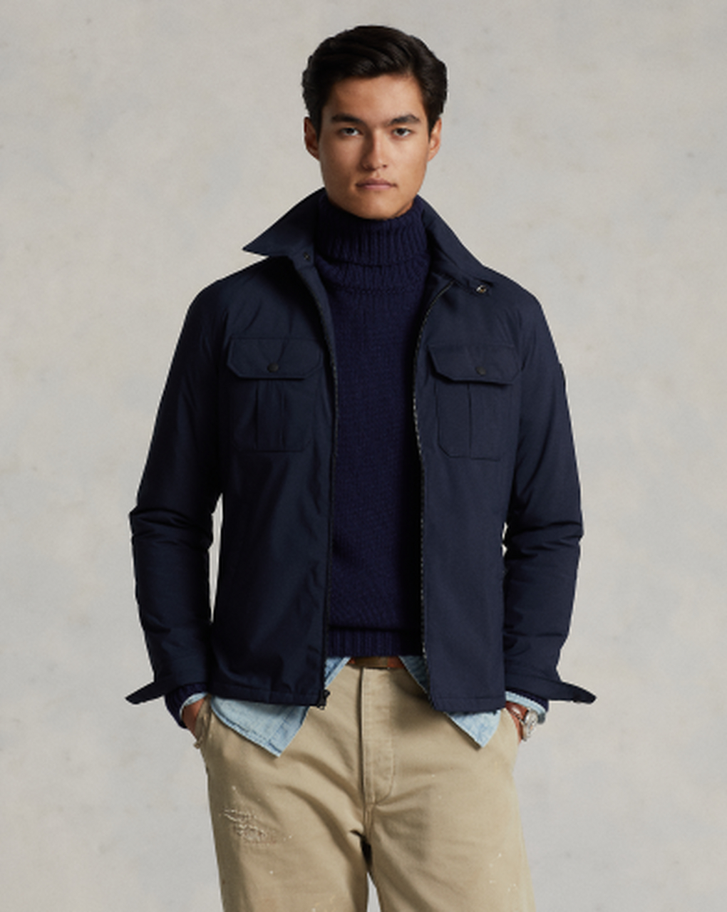 与拉夫劳伦共庆节日#  拉尔夫·劳伦来自美国,并且带有一股浓烈的