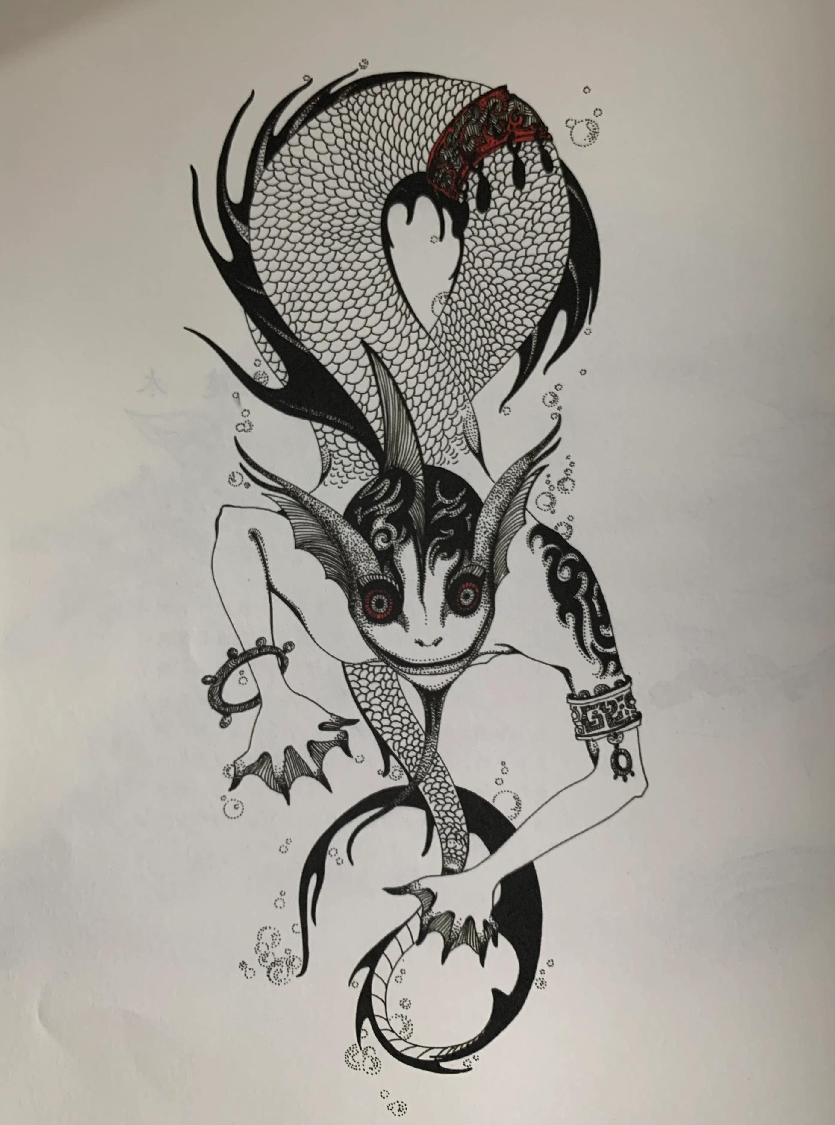 国学《山海经》海内南经——氐人,咱们中国三千年前的美人鱼