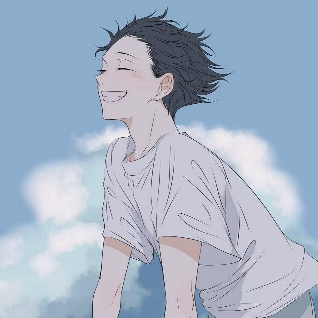 今天是爱笑男孩#动漫头像# #头像# #动漫头像和壁纸# 爱笑的男娃运气