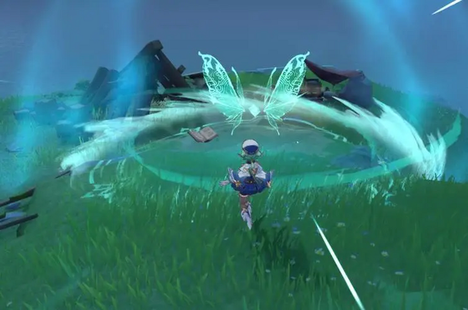 砂糖的技能,小无相之风!#游戏# #原神# #二次元