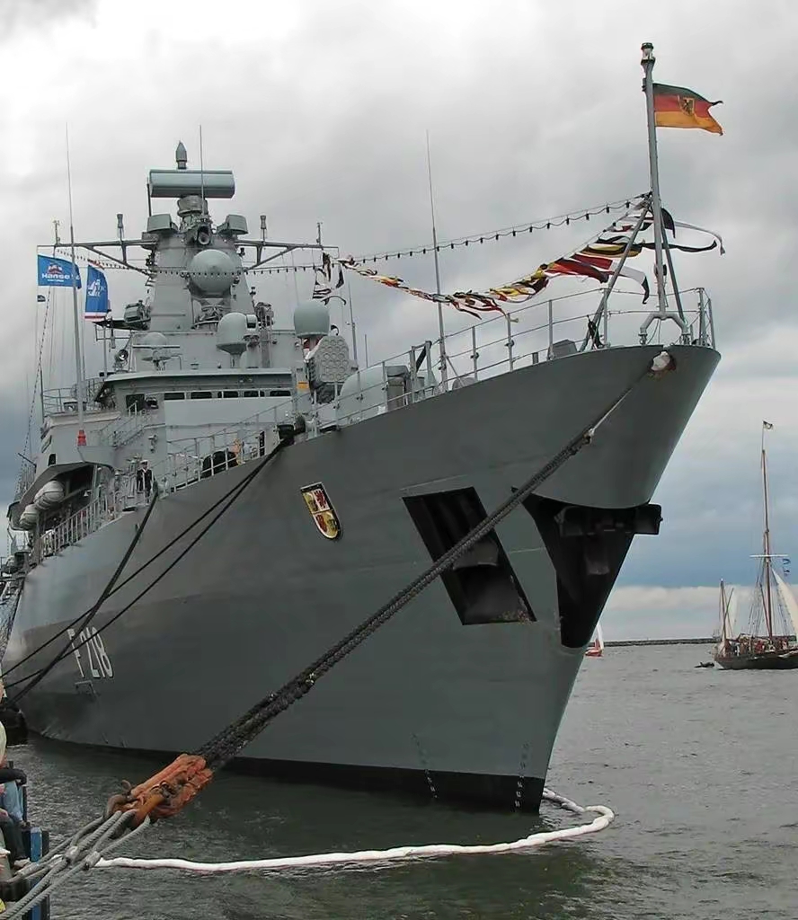 舰船欣赏:德国海军 勃兰登堡级护卫舰