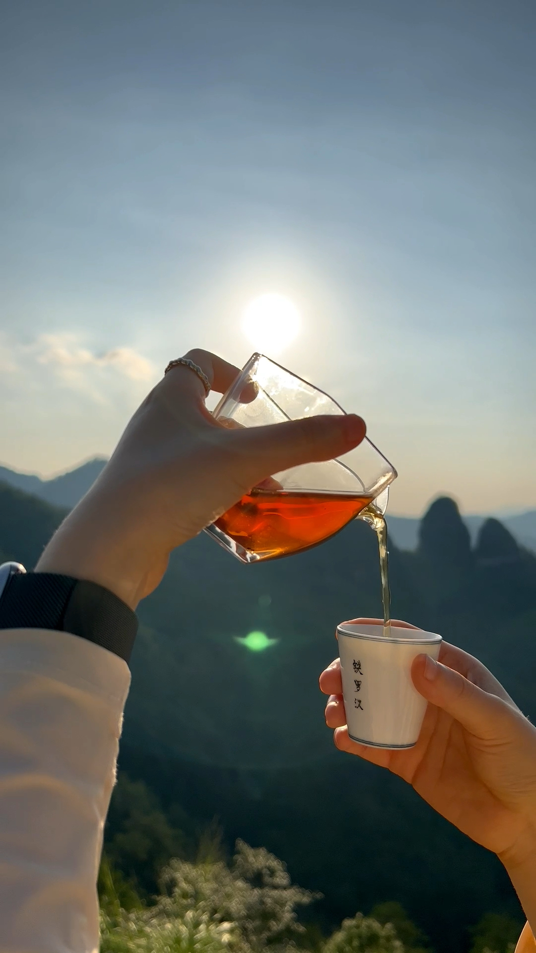 一杯敬过往 一杯敬朝阳