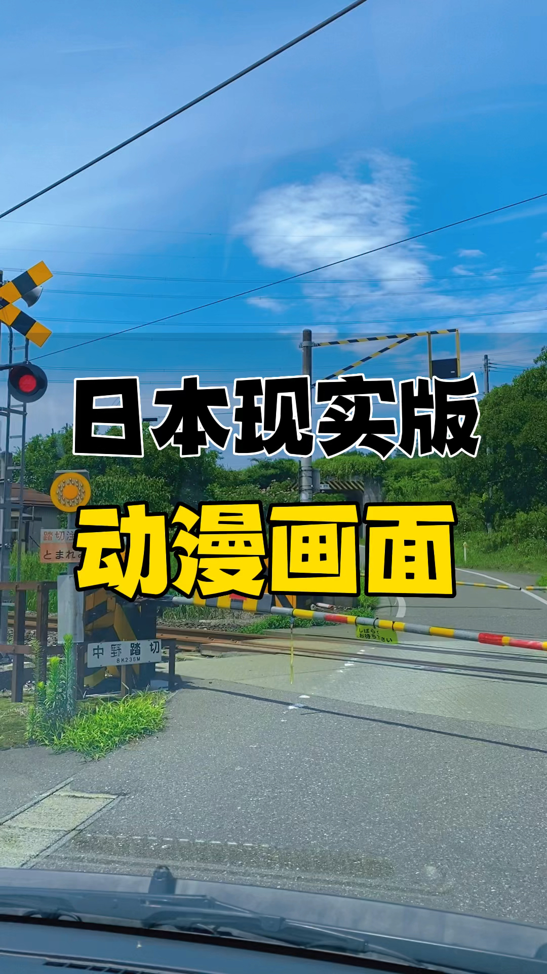 日本农村现实版动漫画面,非常治愈系!