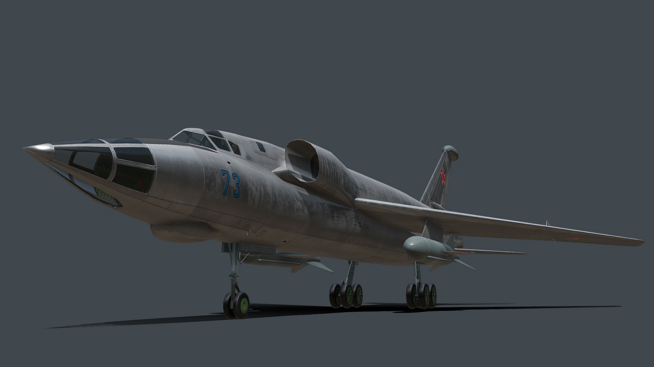 建模欣赏:前苏联 图-98轰炸机.#动漫# #模型# #军事