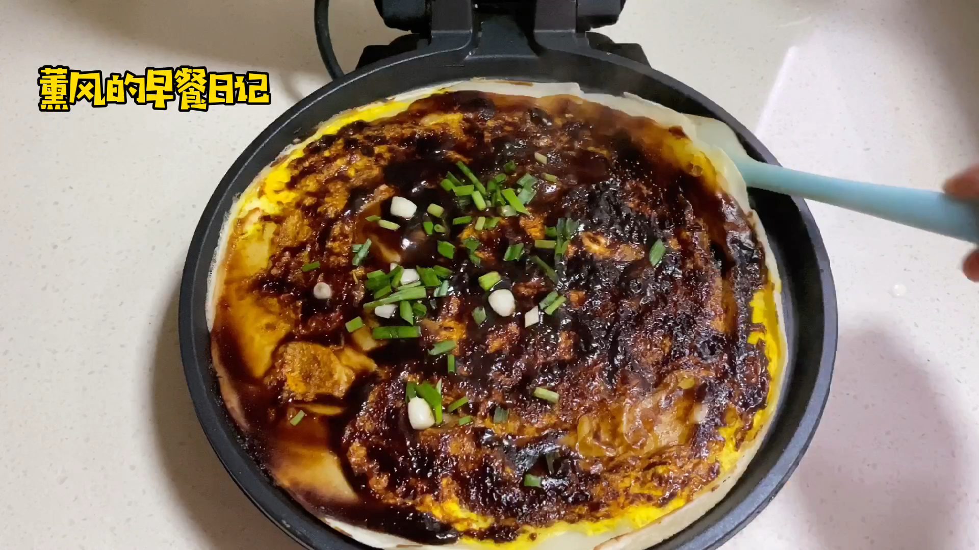 电饼铛鸡蛋饼,一年想念一次的汤圆,周四,早