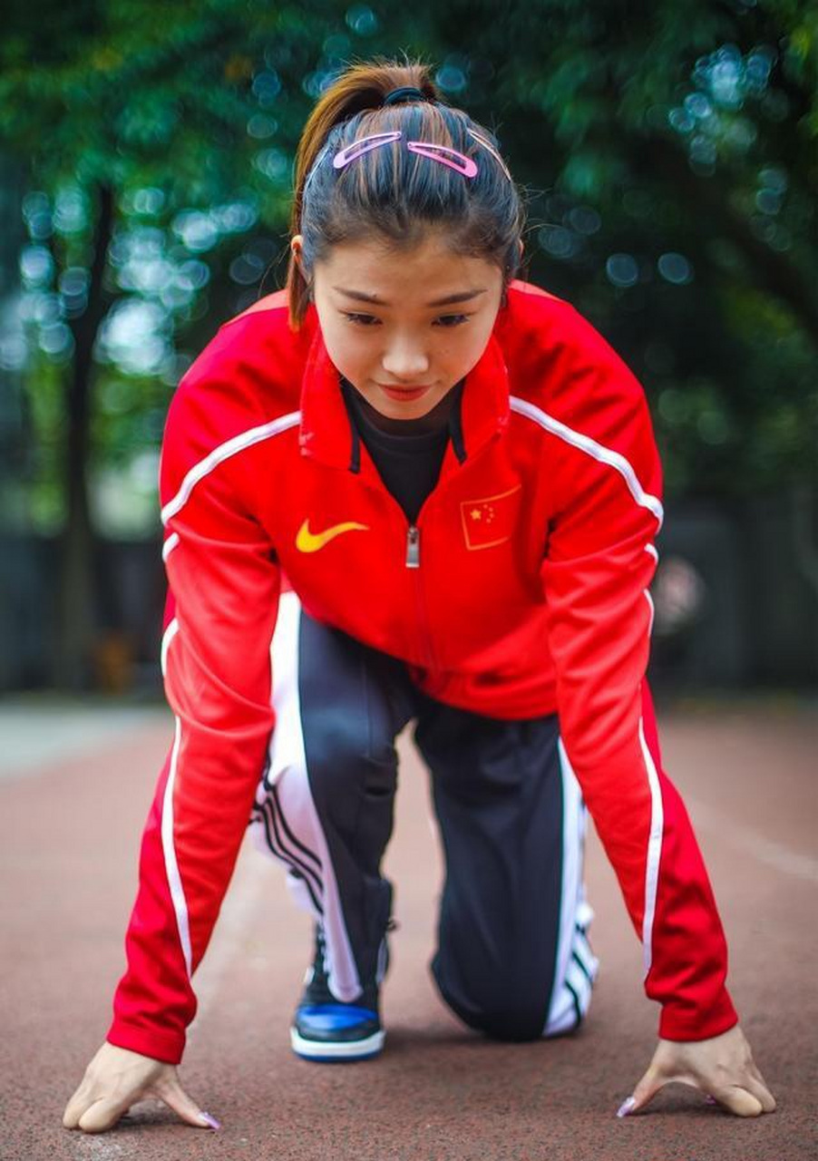 中国田径最美女运动员图片