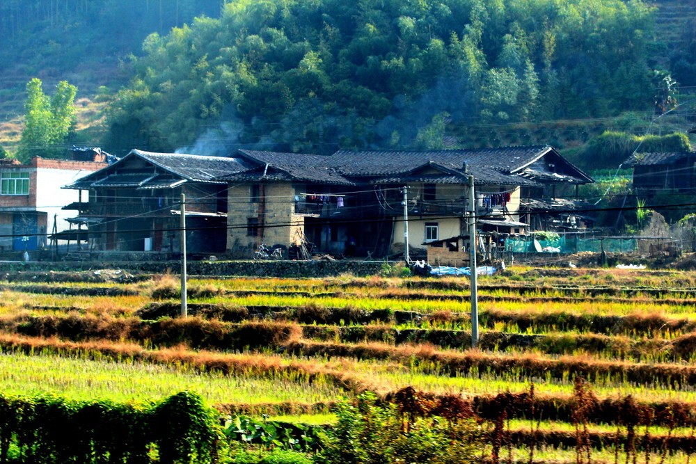 福建三明市尤溪縣深山裡的古村