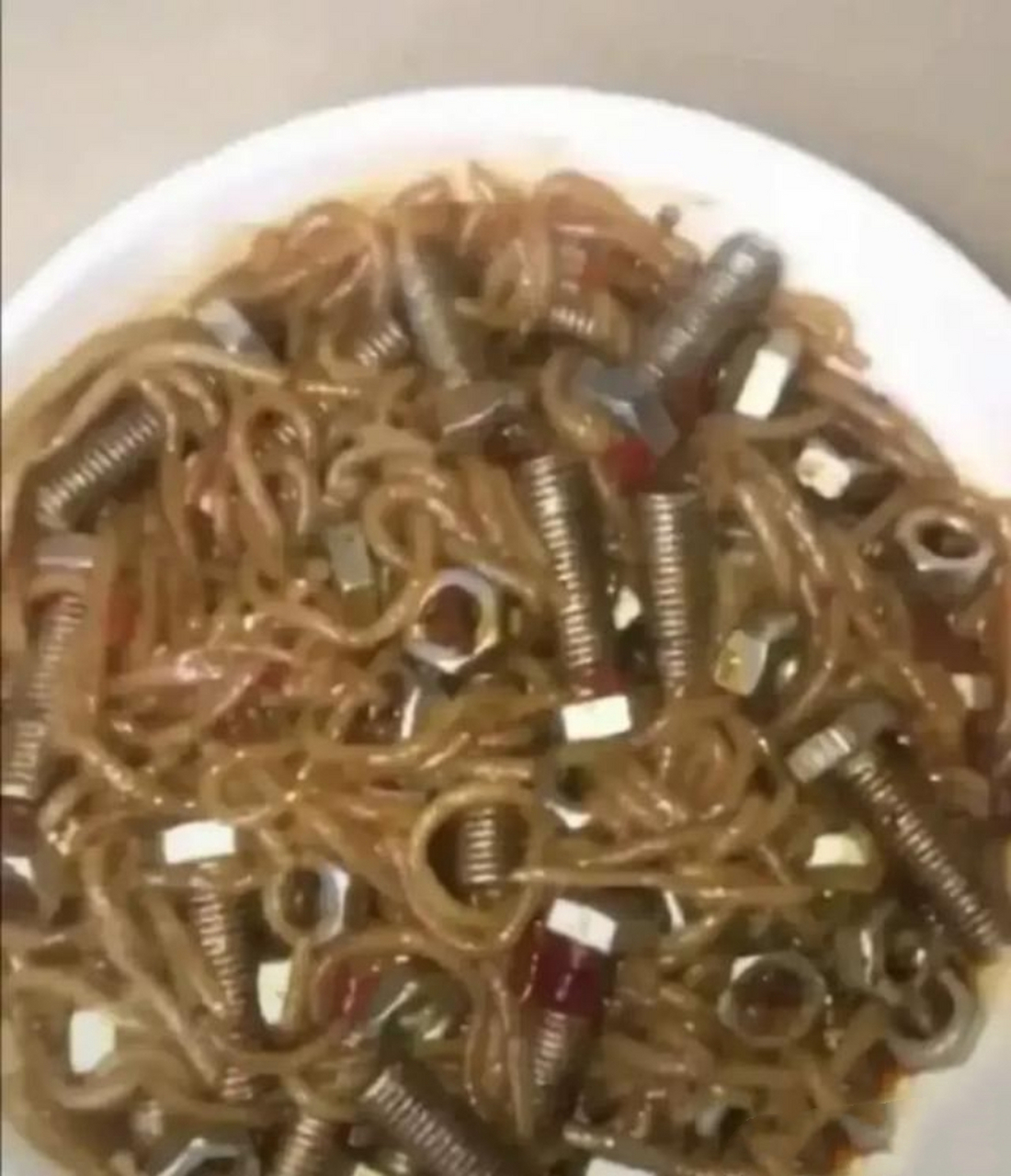 搞笑# 这是叫螺丝粉吗?