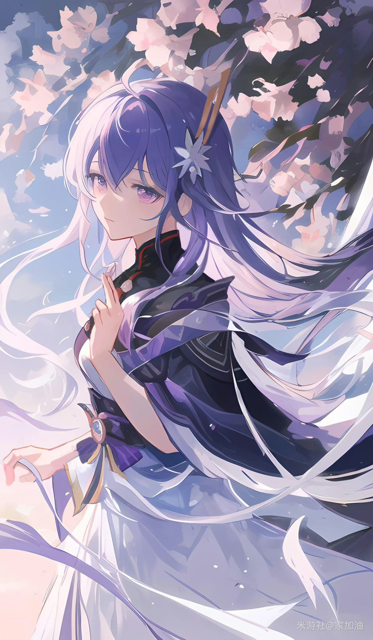 原神同人动漫# #二次元美少女# 二次元美图分享第106弹:想起你时毯妹