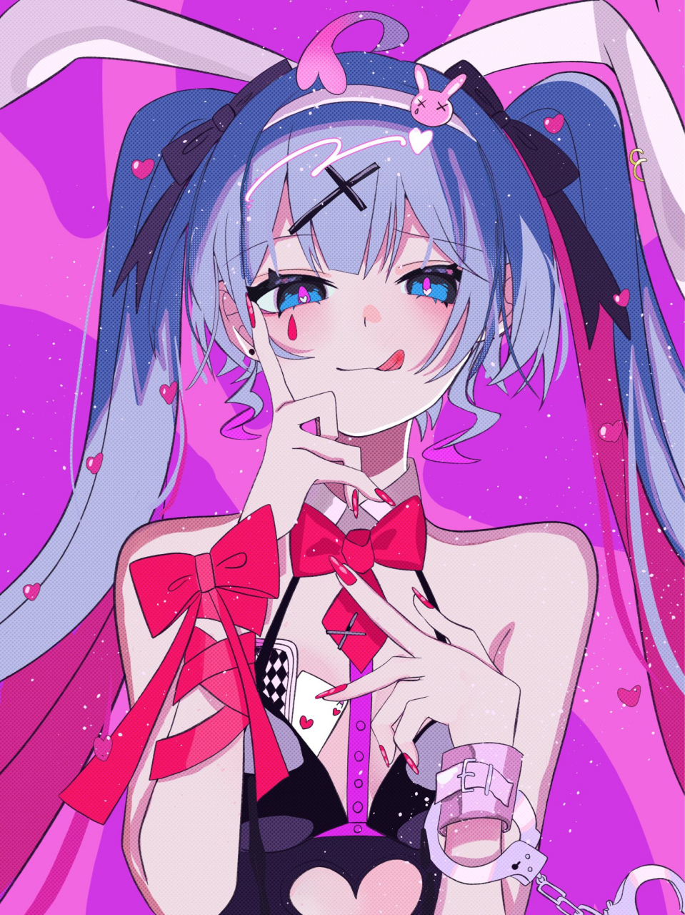 嗯,奖励你一张红桃a好了~#二次元#  twi:simazarashi_le