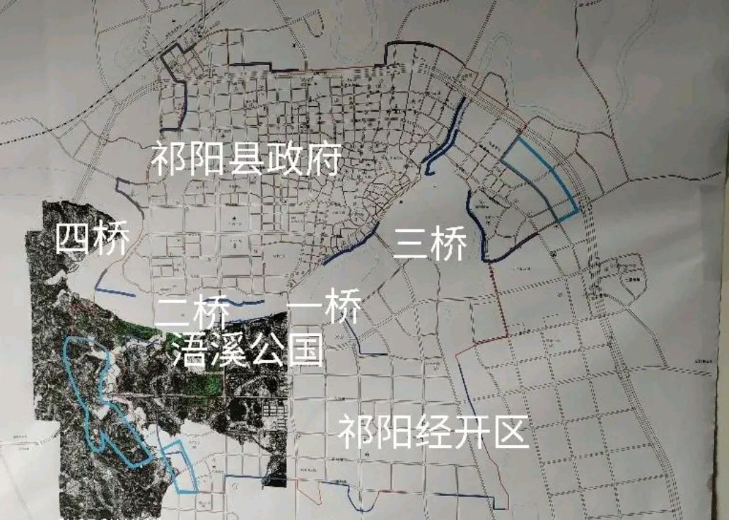 祁阳县马上要建三桥和四桥了,你知道吗