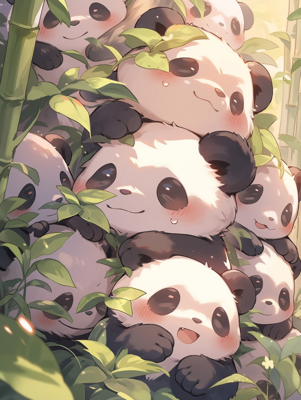 ai绘画|是大熊猫呀