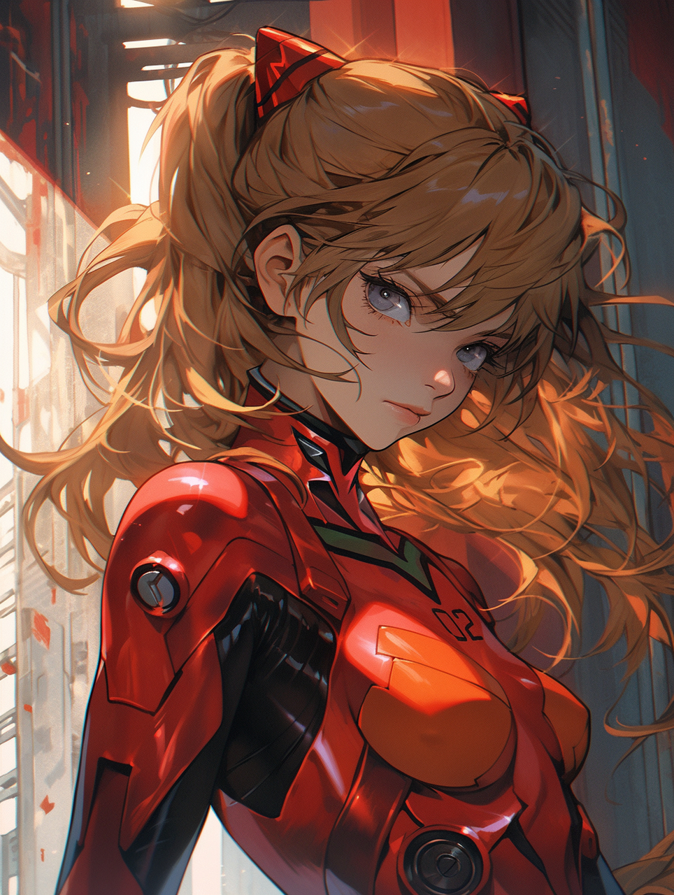 明日香 ai画师:ransui#二次元美图# #我爱二次元# #二次元萌妹