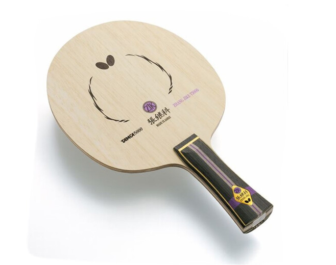 蝴蝶张继科t5000乒乓球底板性能