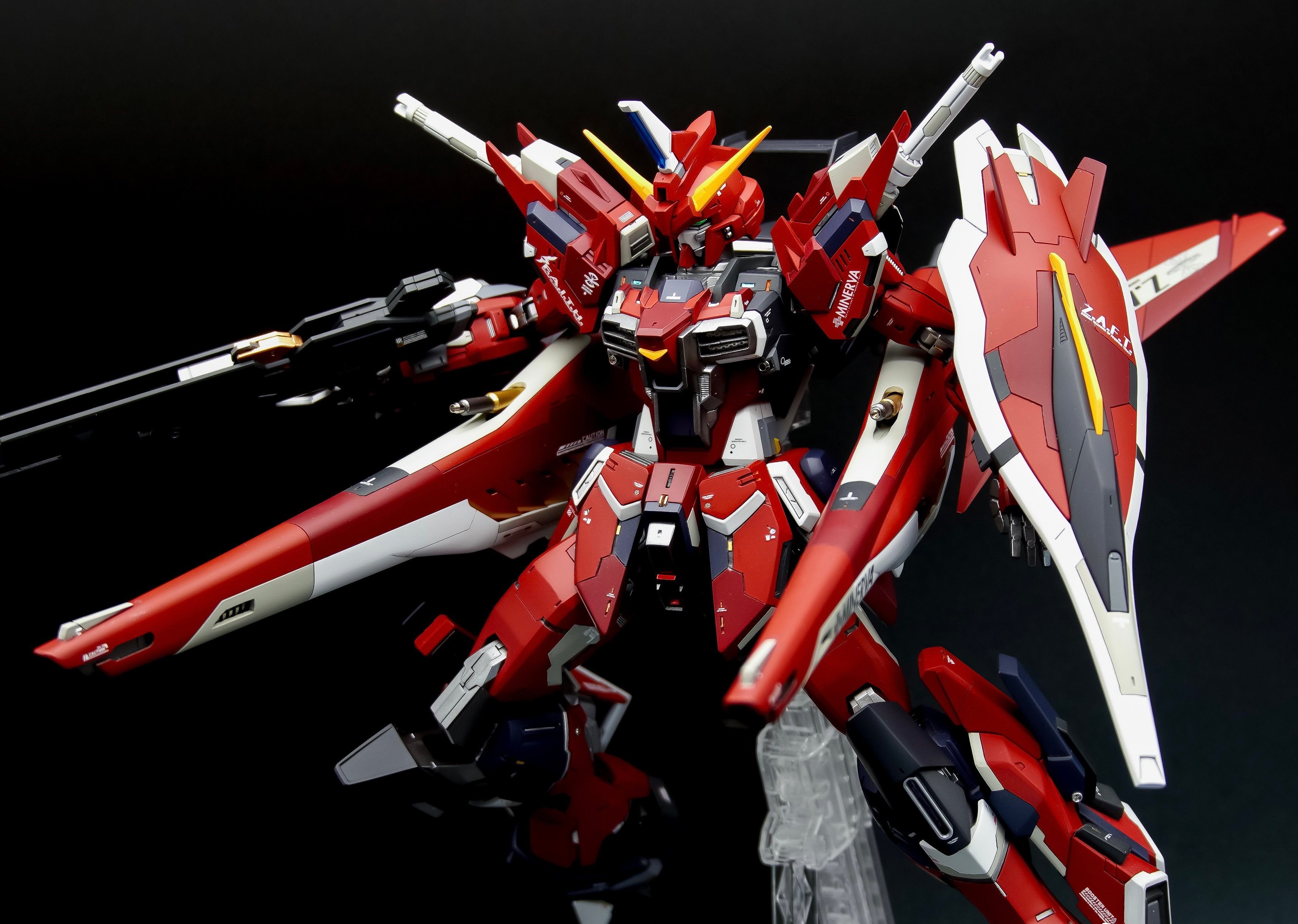 模型欣赏:机动战士高达seed destiny ex救世主高达绯耀